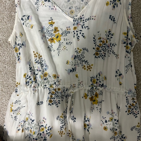 Lucky brand white/floral maxi dress - Picture 3 of 4